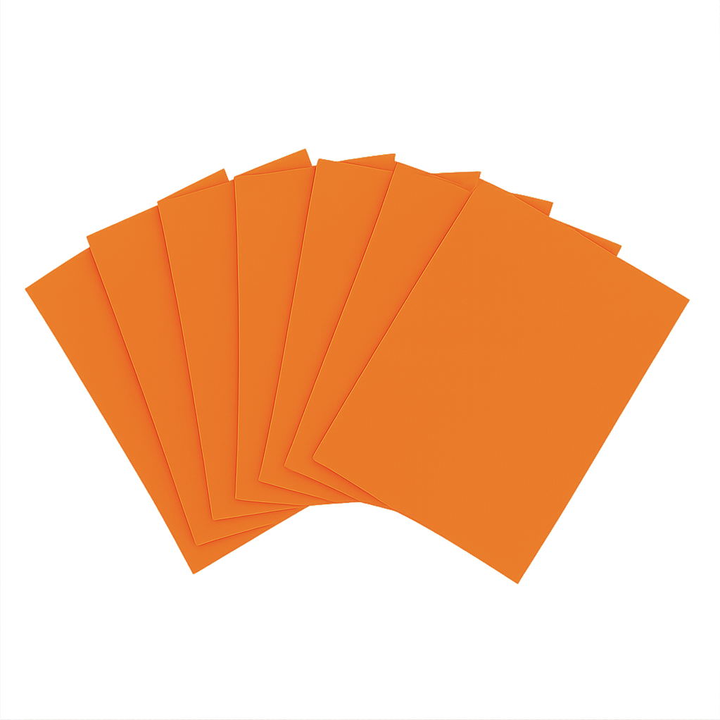 Matte Orange Sleeves