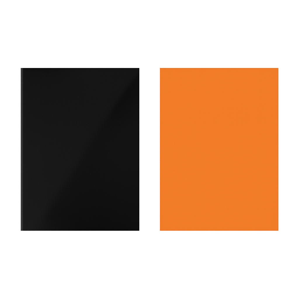 Matte Orange Sleeves